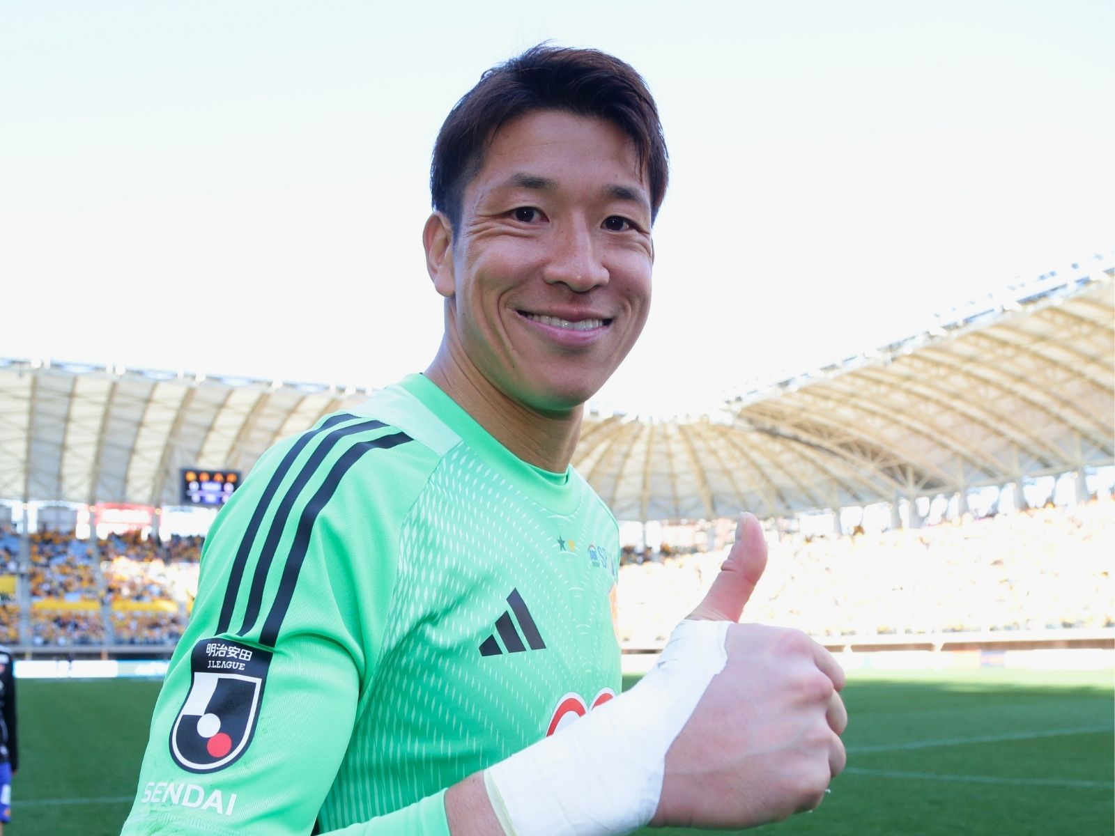 立ちはだかった守護神。「でか過ぎる」林の存在感