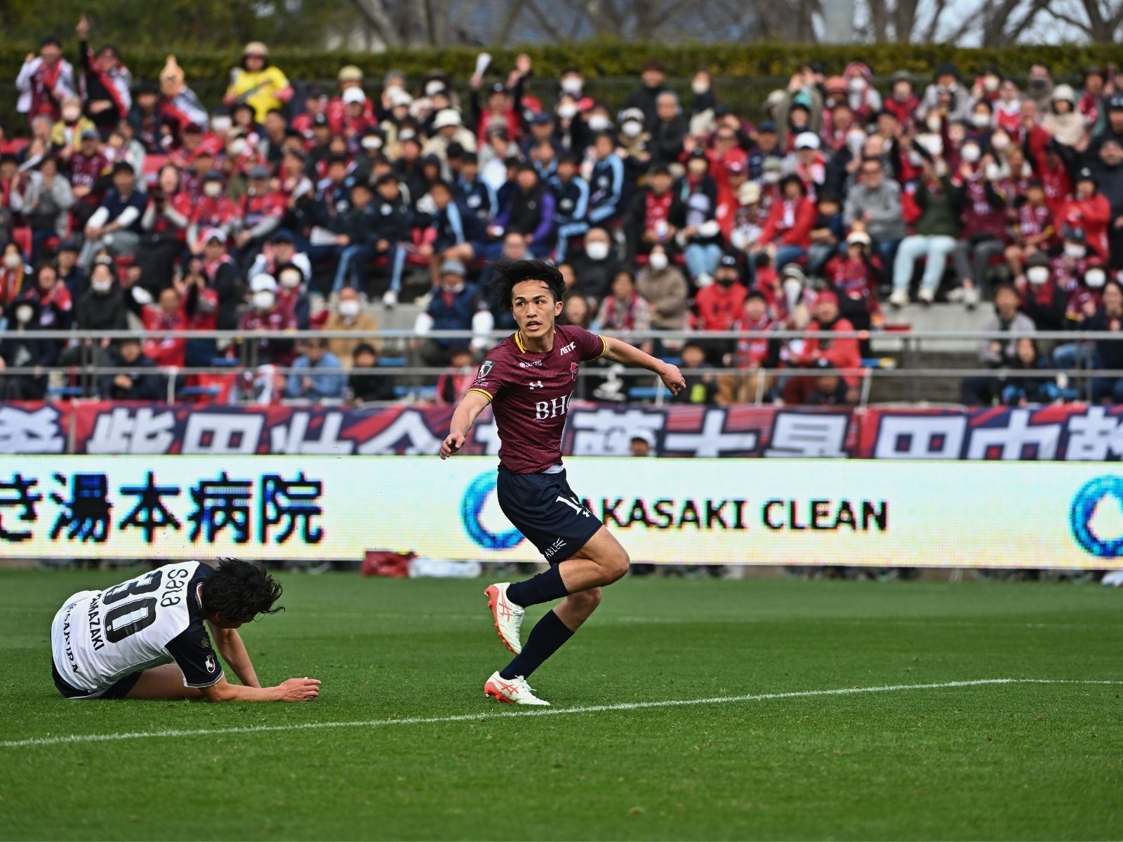 僕のゴールで勝てて本当によかった