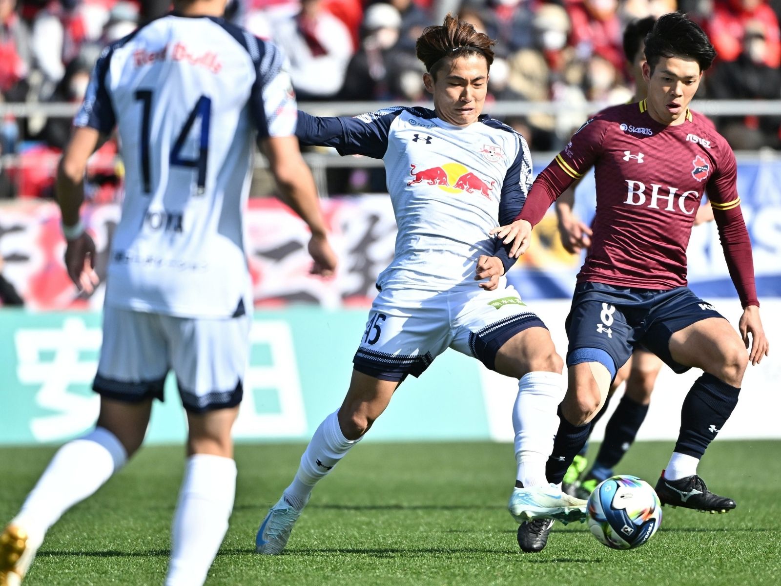 目前で逃した勝利。相手の矢印を折り切れず