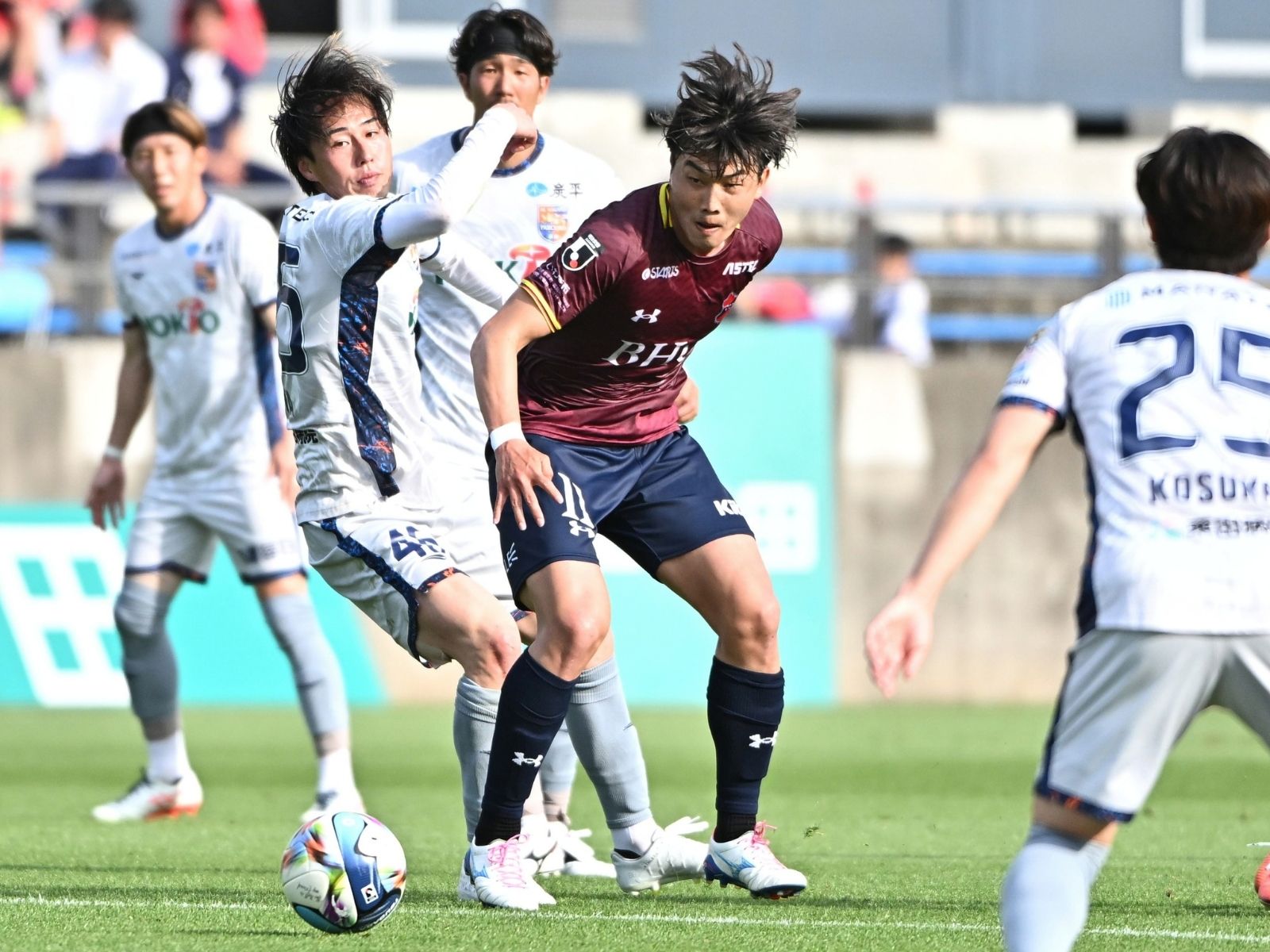 好調を物語る姿勢。勝利もなお満足せず