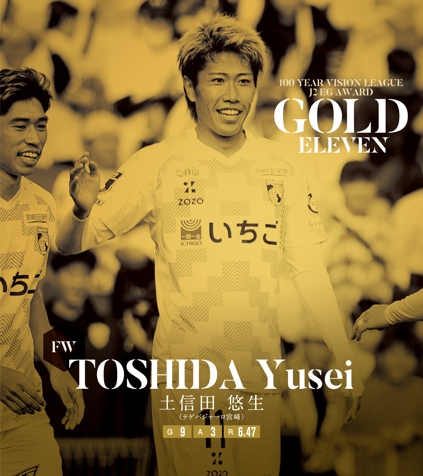 GOLD ELEVEN 土信田悠生（宮崎）