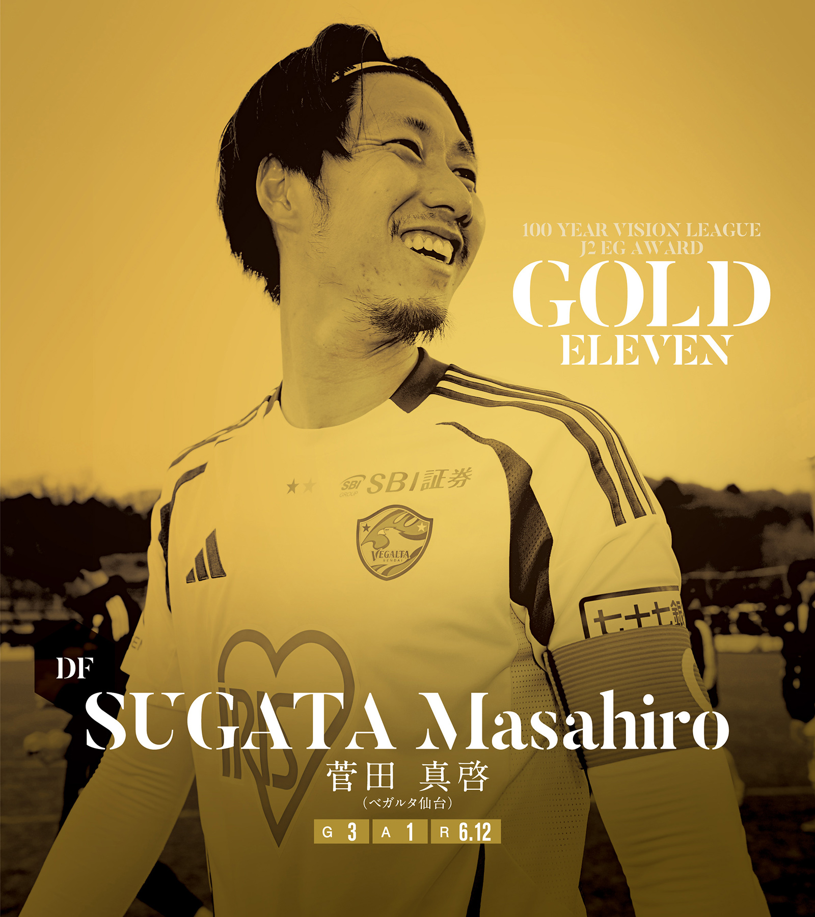 GOLD ELEVEN 菅田真啓（仙台）