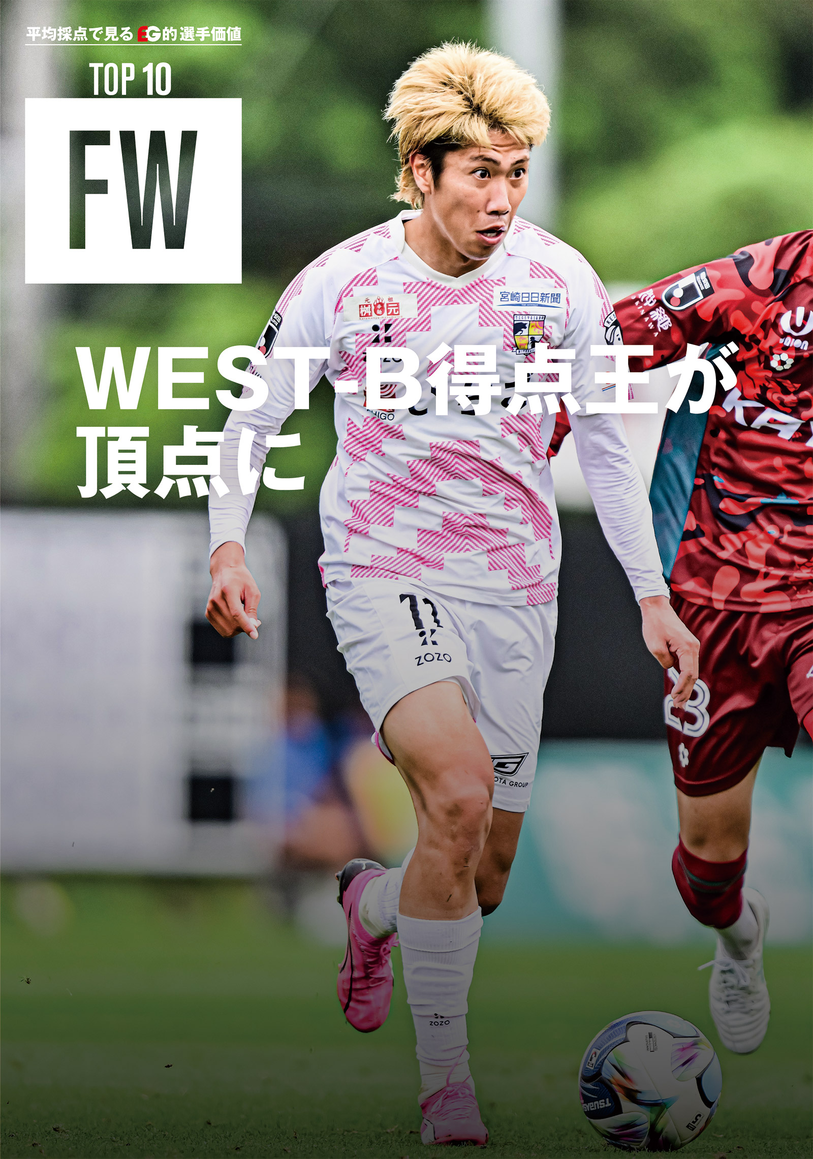 【平均採点で見るEG的選手価値 TOP 10】FW編
