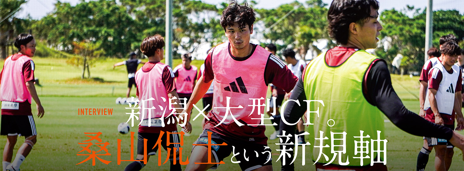 新潟×大型CF。桑山侃士という新規軸