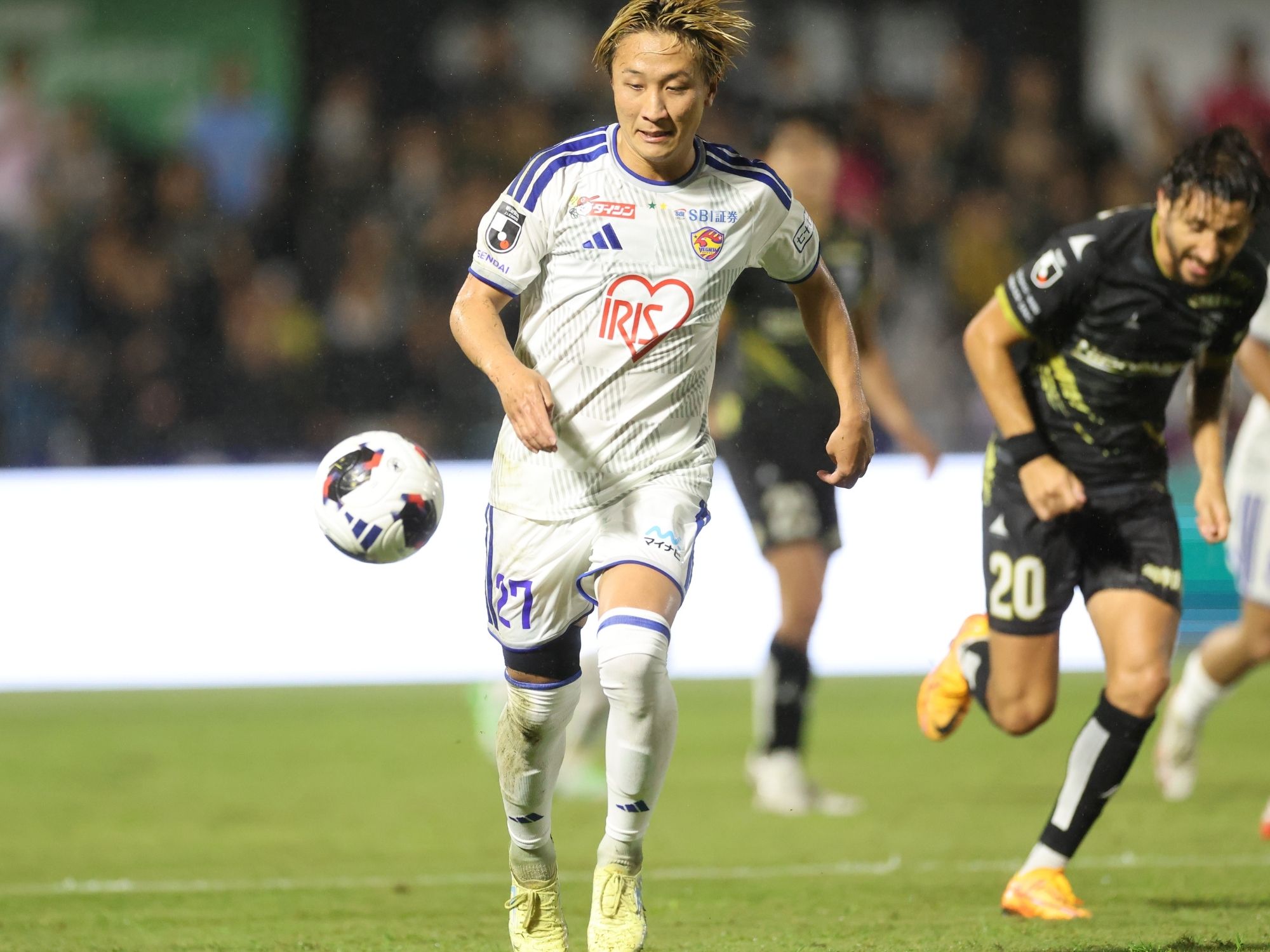 待ちに待った瞬間。岩渕、今季初ゴール