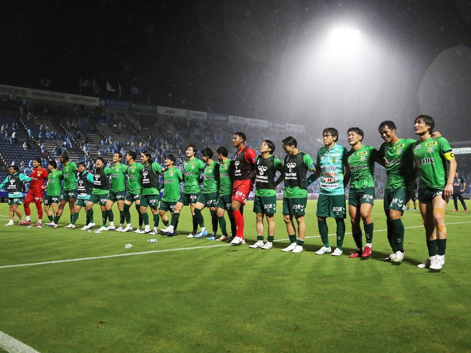 前節から見事に修正。磐田から大きな一勝