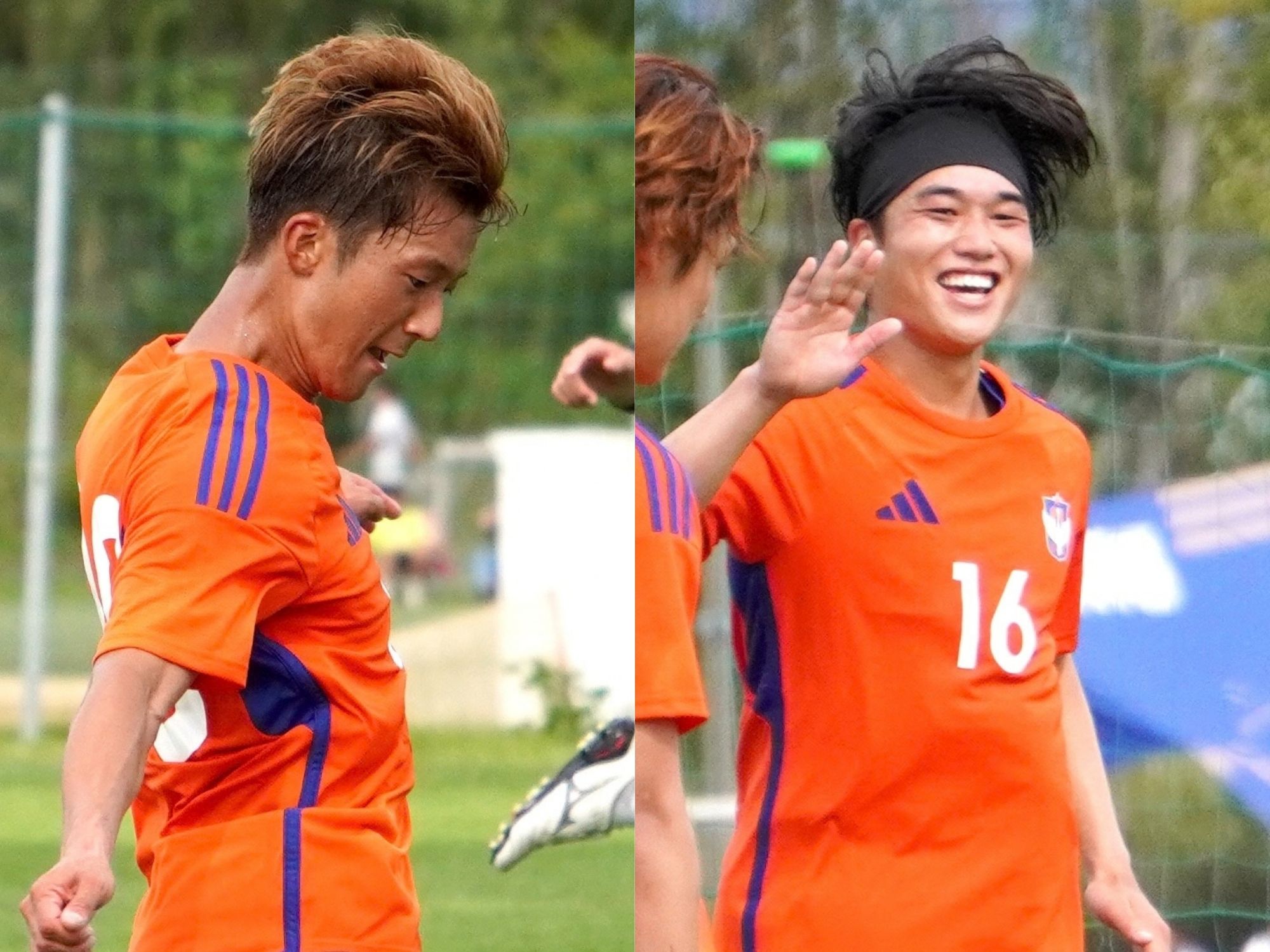 適応進む関口と大澤。練習試合で放った輝き