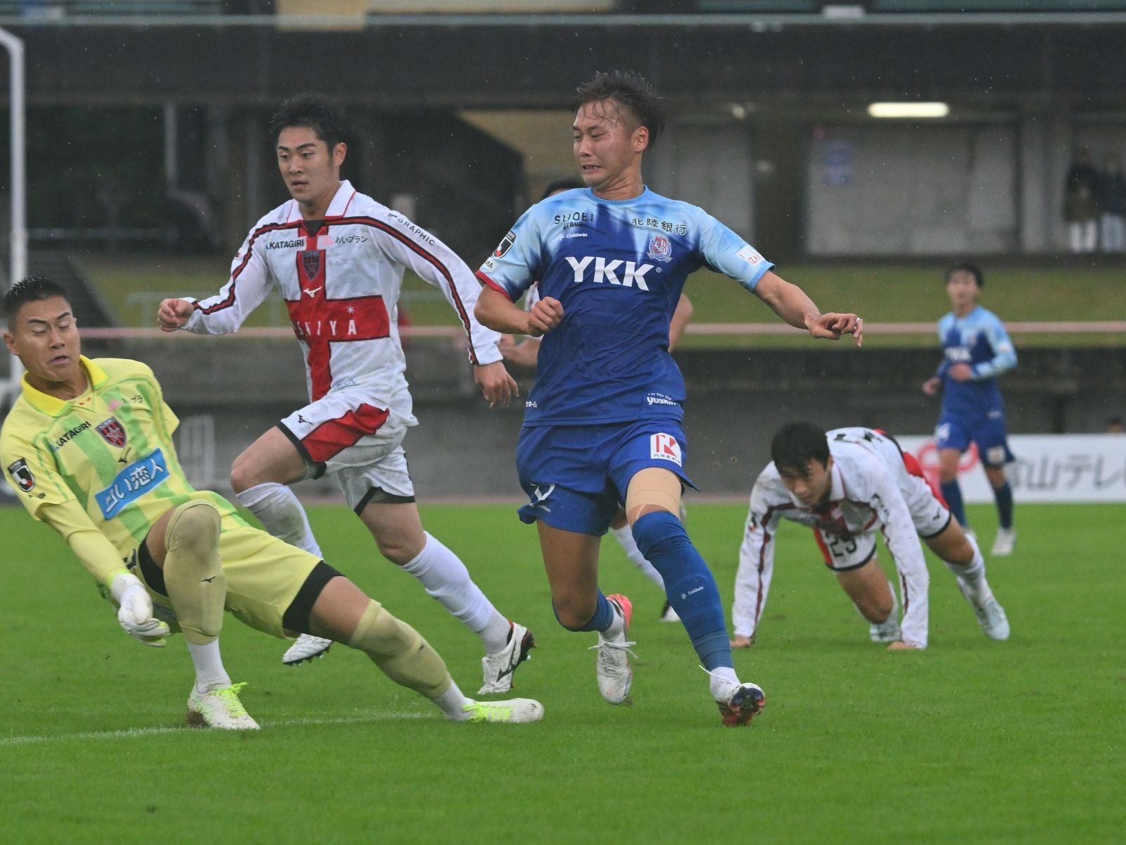 被シュート1本で敗戦。田川の壁を破れず