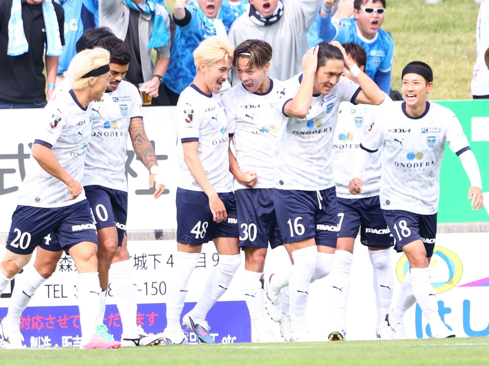 相手より前に入り込んで合わせられた